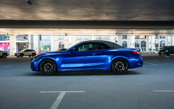  Blue BMW 430i cabrio Photo 2