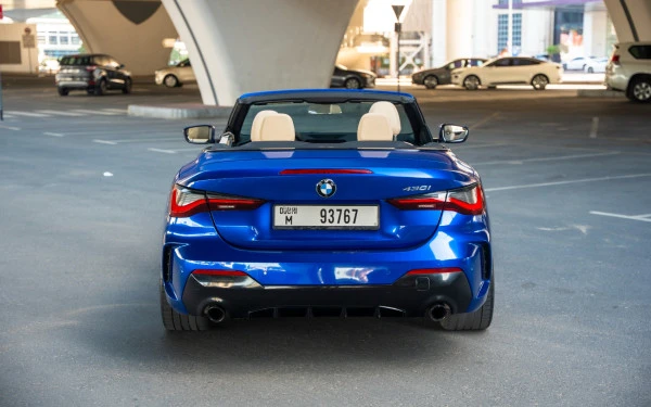  Blue BMW 430i cabrio Photo 8