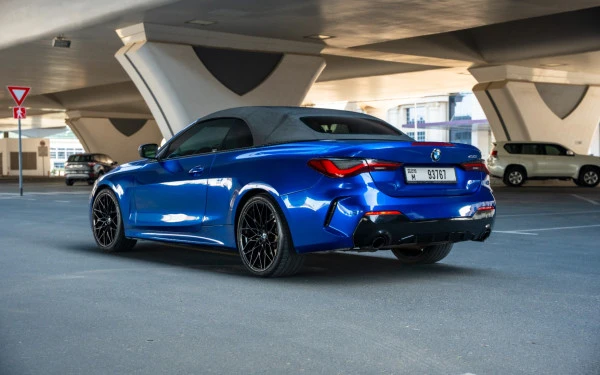  Blue BMW 430i cabrio Photo 9