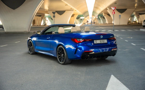  Blue BMW 430i cabrio Photo 15