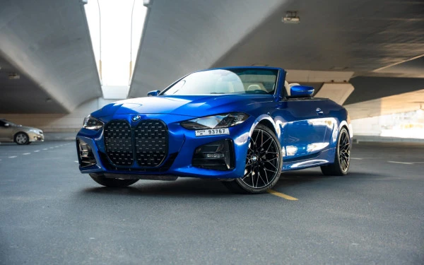  Blue BMW 430i cabrio Photo 18