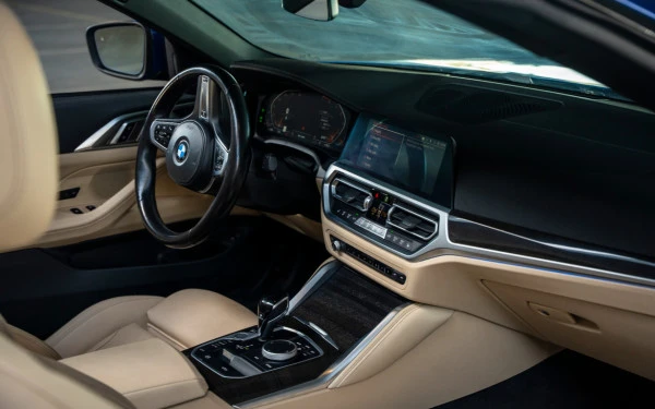  Blue BMW 430i cabrio Photo 22