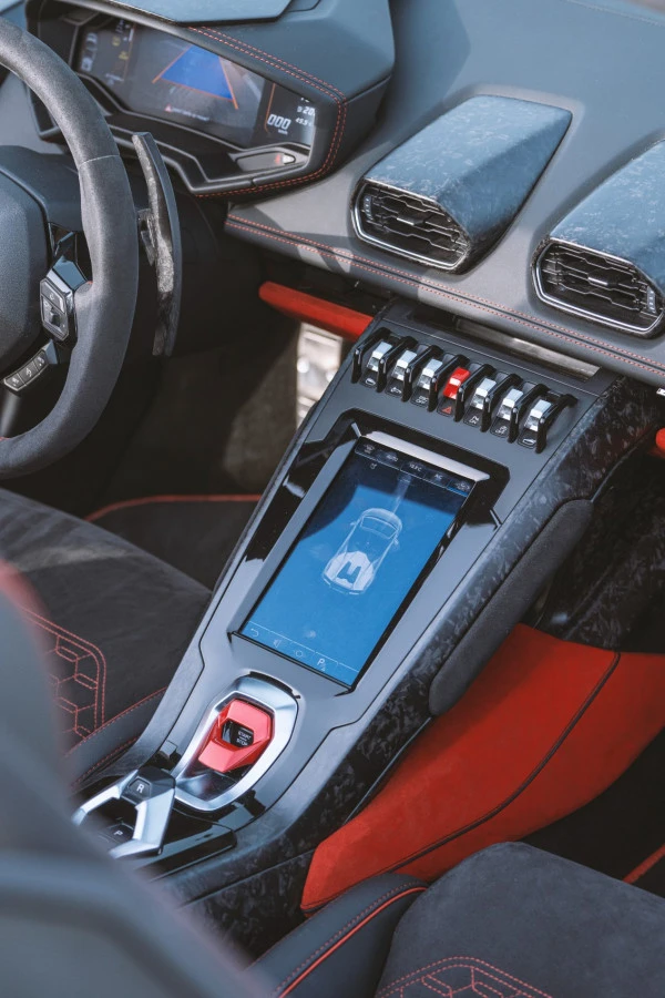  Blue Lamborghini Evo Spyder Photo 9