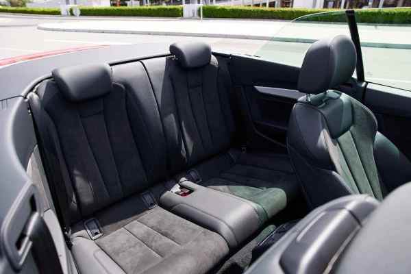  Red Audi A5 Cabrio Photo 5