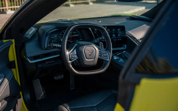  Yellow Chevrolet Corvette Photo 13